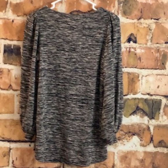 Max Studio Top, Black/Rose Gold, Size XS, NWT - Picture 3 of 3